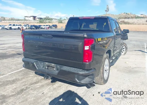 2021 Chevrolet Silverado 1500 2Wd Short Bed Custom из США, поврежденный, VIN 1GCPWBEK5MZ278106